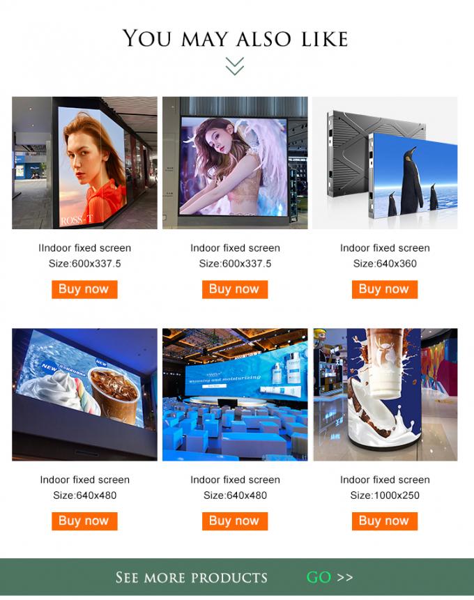 Aanpasbaar logo Indoor Full Color LED Display met snelle levering en prestaties 10
