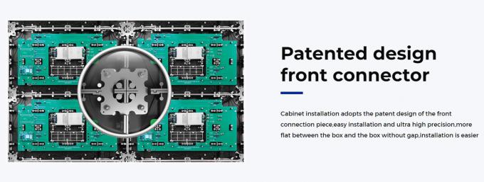 Nova Star Control System 600*337.5mm Gietgegooid Aluminium LED-scherm met kleine afstand voor reclame P0.9 P1.25 P1.56 16 9 7