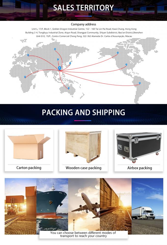 Nova Star Control System 600*337.5mm Gietgegooid Aluminium LED-scherm met kleine afstand voor reclame P0.9 P1.25 P1.56 16 9 9