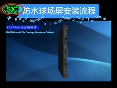 Perimeter/Footbalstadion LED-display