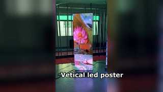 led poster verticale versie